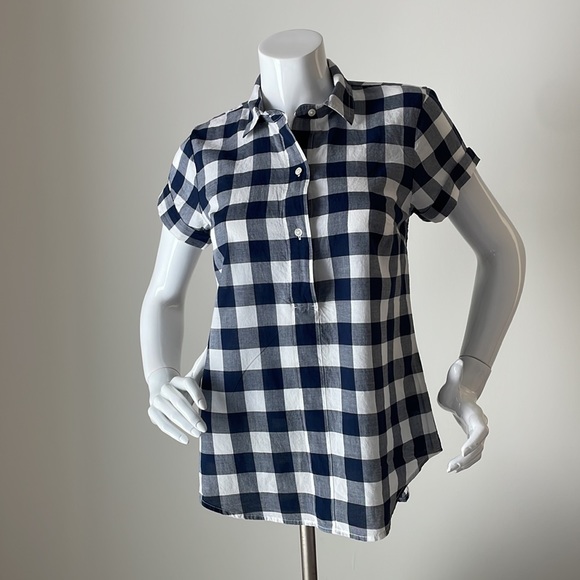 J. Crew Mercantile Plaid Short Sleeve Size XS. - Picture 6 of 11